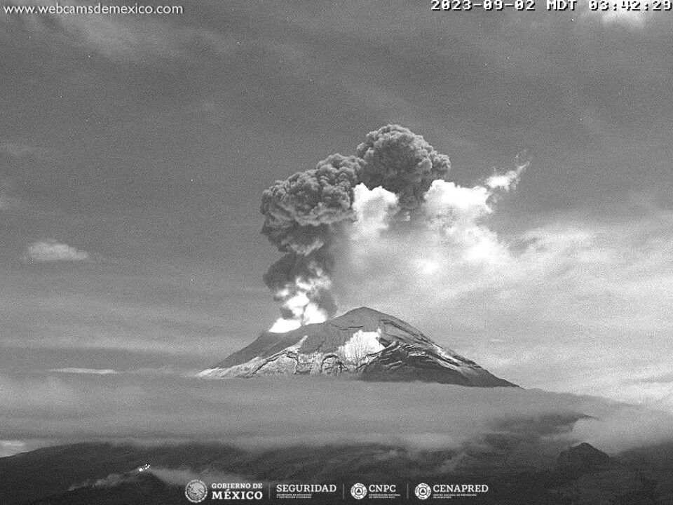 News Zum Popocatepetl Am Vulkane Net Newsblog