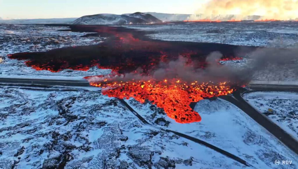 Island: Vulkanausbruch Hat Stark Nachgelassen - Vulkane Net Newsblog