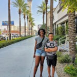 Ullah und Leroy auf dem Las Vegas Blvd. © Marc Szeglat